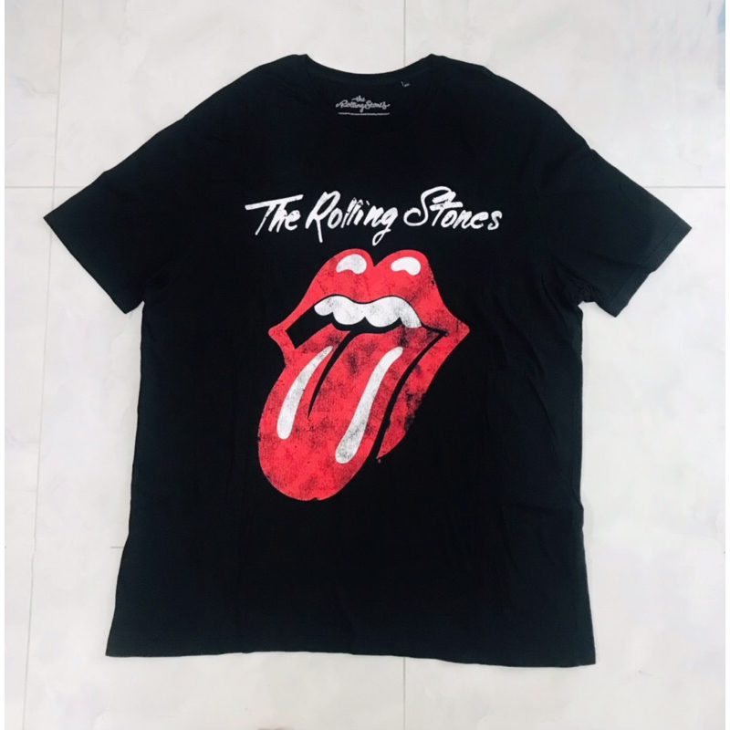 เสื้อยืดวินเทจ โรลลิ่ง ของแท้💯 ปั้มป์คอ มีตอกปีทุกตัว