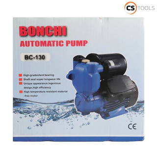 BONCHI ปั๊มน้ำอัตโนมัติ รุ่น Bc-130 น้ำแรง ปั๊มออโต้ ปั๊มน้ำ ปั๊มน้ำออโต้ เหมาะสำหรับใช้ดูดน้ำในบ้าน