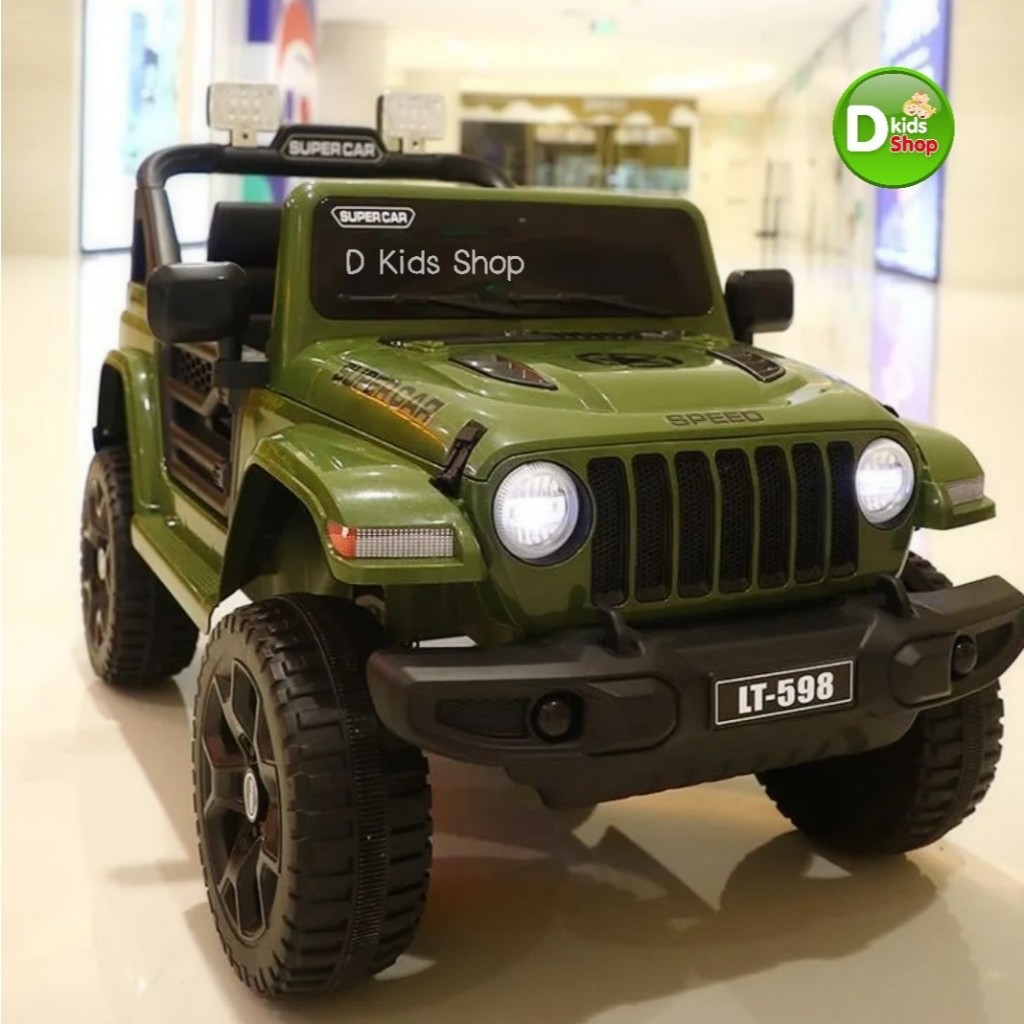 ฮอต J5 แบตเตอรี่เด็ก รถเด็กนั่งทรงJeeb 5 มอเตอร์ ขับเคลื่อน4ล้อ 4x4 รุ่นใหม่ล่าสุด No.22040