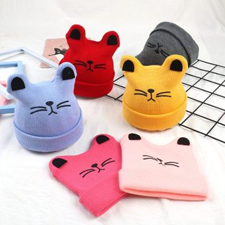 หมวกไหมพรมเด็กแรกเกิด หมวกเด็กแรกเกิด หมวกสำหรับเด็ก 2เดือน …