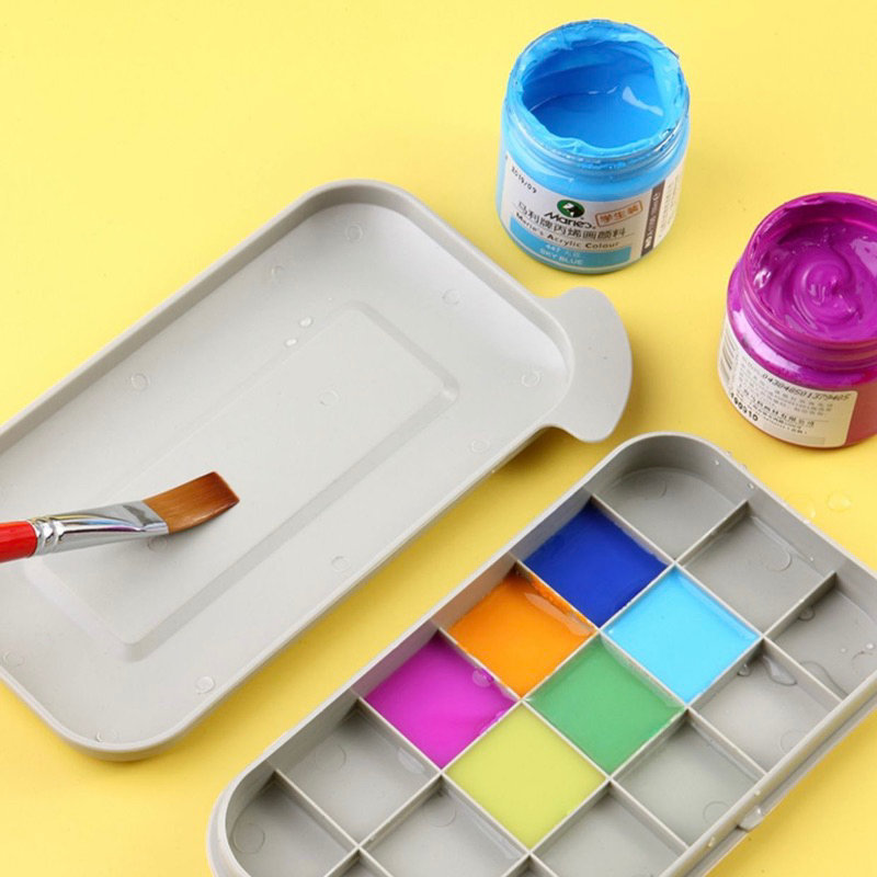 LaLemon Paint Brush 3in1 Washbox กล่องล้างพู่กัน ที่ล้างพู่กัน อุปกรณ์ศิลปะ 3in1 - รูปที่ 4