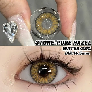 {COD}-คอนแทคเลนส์สีฟ้า Eyeshare 3Tone ขนาด 14.5 มม. คอนแทคเลนส์สีสำหรับดวงตาโต ใช้งานได้ 1 ปี จัดส่งฟรี