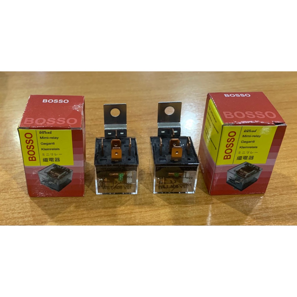 Bosso  รีเลย์5ขา กันน้ำ ตัวใส มีไฟ 12V 80A แบบแพ็ค 1 ตัว 2 ตัว 10 ตัว ราคา ถูกที่สุด ดีลบีเคเค แกลเลอรีภาพที่ 6