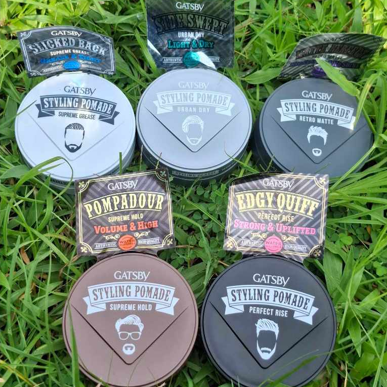 Gatsby Styling Pomade แกสบี้ สไตล์ลิ่ง โพเมด ผลิตภัณฑ์จัดแต่งทรงผม 75 กรัมมีเรทส่ง