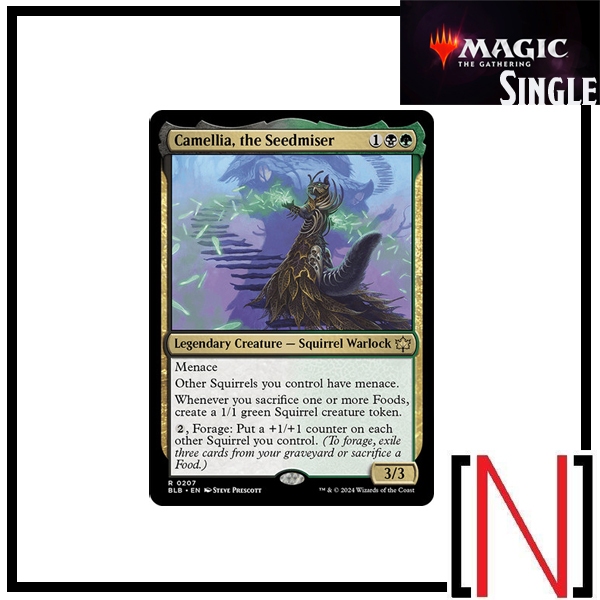 [MTG][Single][BLB] Camellia, the Seedmiser ระดับ Rare [ภาษาอังกฤษ]