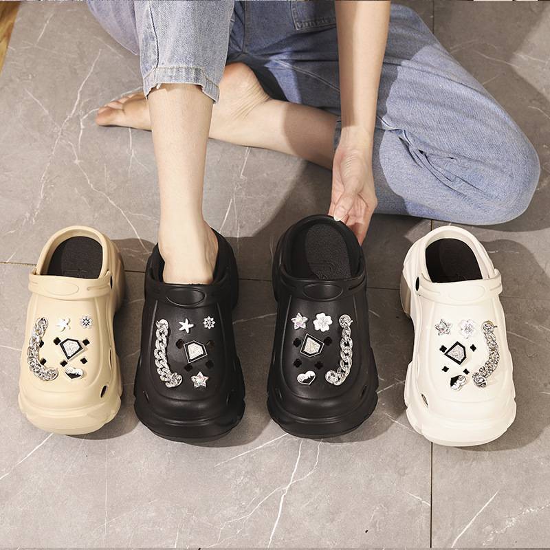 🍓EnJoy🍓 พร้อมส่ง (TO-8388/DOLL-1) (ขายแยกกัน)รองเท้าหัวโต แฟชั่น แตะแบบสวม เสริมส้น สูง 2 cm จิ๊บบิทตัวติดรองเท้า - รูปที่ 7