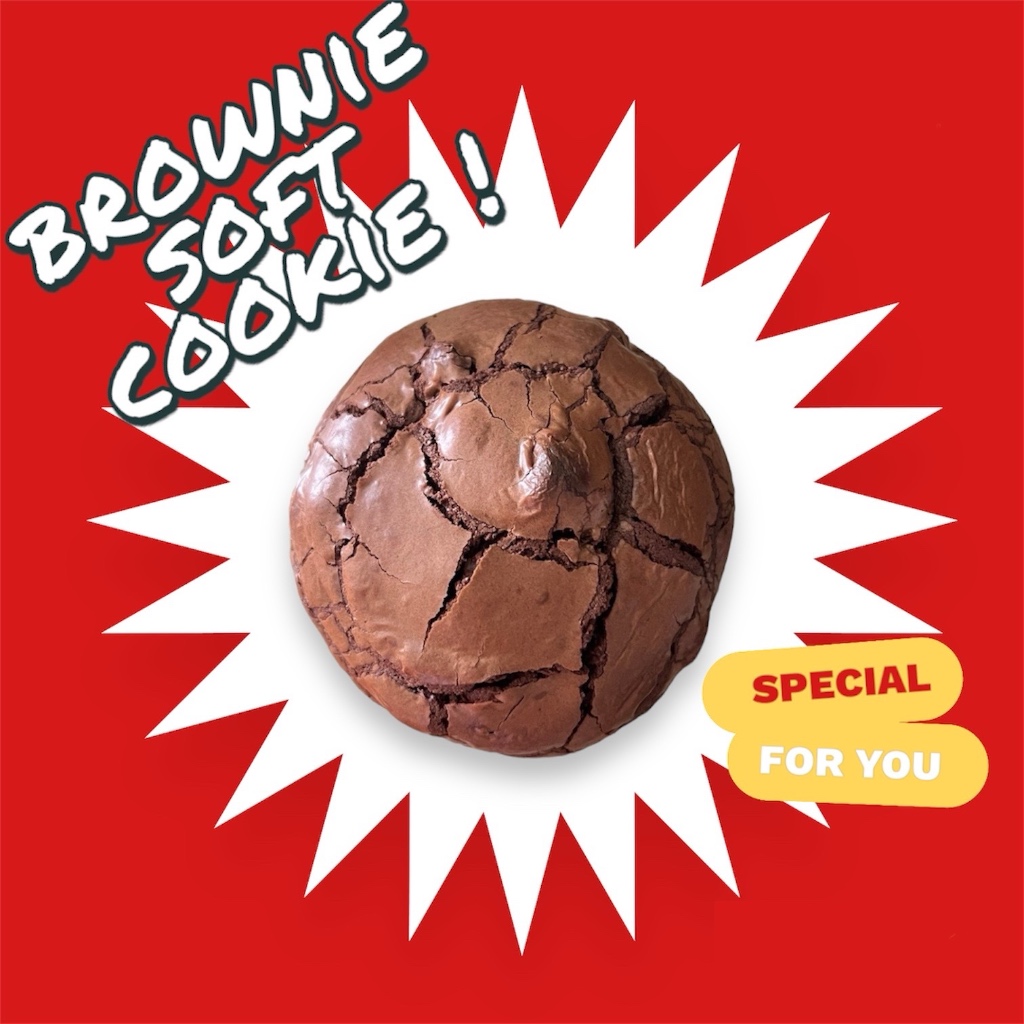 🍪brownie cookie🧈🍫 chewy&soft cookies
