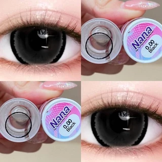 Nana / Terra/Demi/ Mario black บิ๊กอายสีดำ รุ่นโต lovelylens กรองแสง ค่าอมน้ำสูง