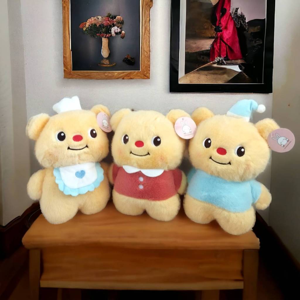 ตุ๊กตาหมีน้องเนย butterbear มีหลายแบบจ้า