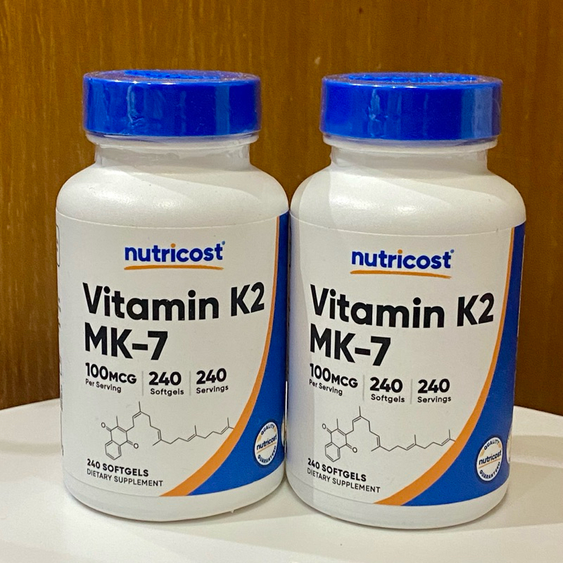 Nutricost -Vitamin K2 MK7 100mcg 30/240softgel