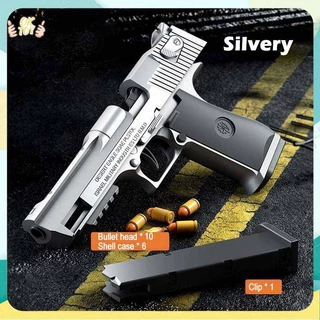 กึ่งอัตโนมัติ Glock 1: 1 จำลองการยิง CS ของเล่นปืนของเล่นเชลล์สำหรับเด็ก
