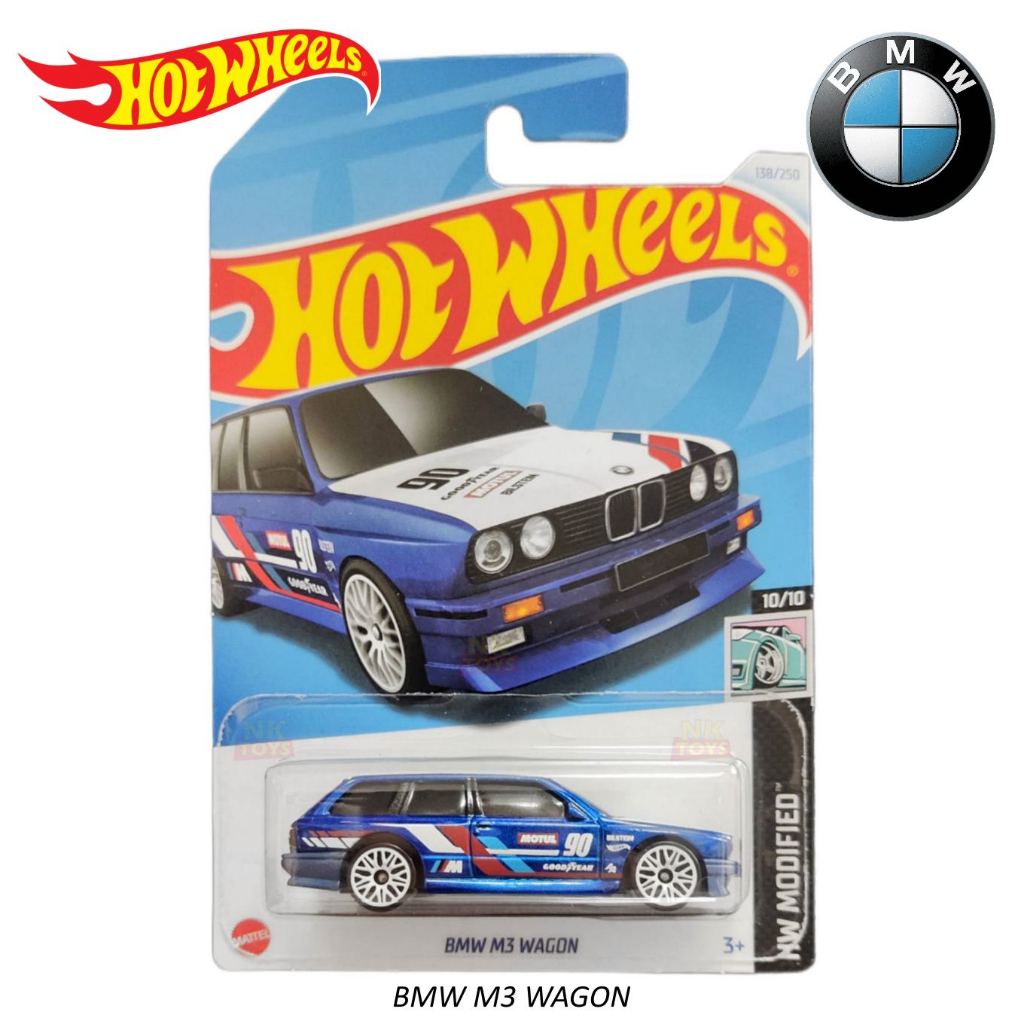โมเดลรถเหล็ก HOT WHEELS รุ่น BMW M3 WAGON ลิขสิทธิ์แท้100% hotwheels AAF6 รถของเล่น ของสะสม