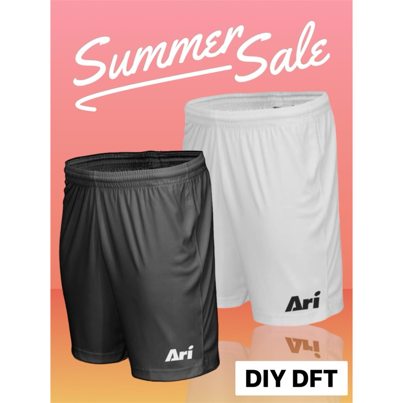 กางเกงกีฬาขาสั้นแฟลกDiy/A.r.i Portman ผ้ากีฬา