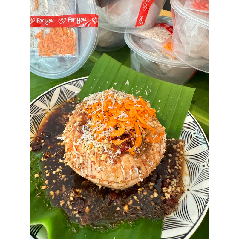 กระท้อนทรงเครื่องโบราณ ใช้กระท้อนสดมาดองเกลือสูตรโบราณ
