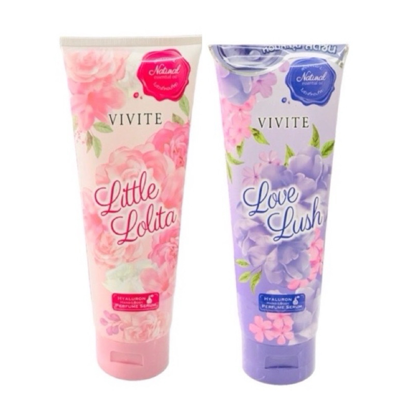 Vivite วีไวต์ ไฮยาลูรอน แฮนด์ แอนด์ บอดี้ เพอร์ฟูม (เซรั่มน้ำหอม)