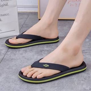 พร้อมส่ง แฟชั่นใหม่2025 รองเท้าแตะผู้ชาย วัสดุยางใสสบาย กันลื่น#ST-331