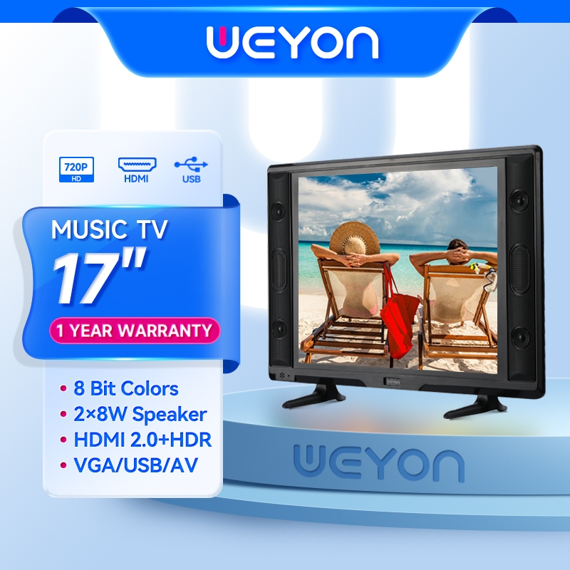 WEYON LED TV ขนาด 17 นิ้ว ทีวียอดนิยม (TCLG17D)