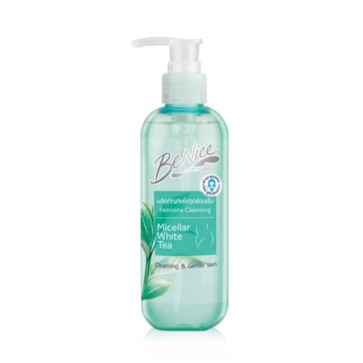 BeNice ผลิตภัณฑ์เพื่อจุดซ่อนเร้น Micellar White Tea ปริมาณ 240 มล. EXP.19/8/25