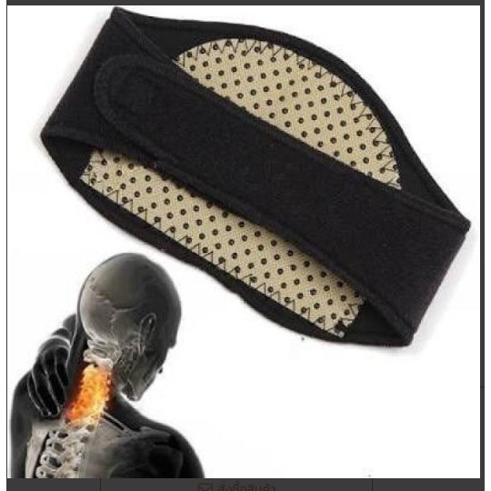 Self Heating Neck Guard Band แผ่นกระชับลดปวดต้นคอ อินฟาเรด สามารถใช้ร่วมกับเจลลดปวดต่างๆได้อีกด้วย