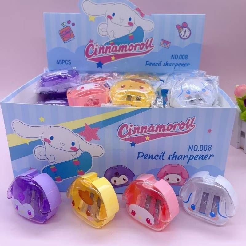 พร้อมส่ง กบเหลาลายการ์ตูน มินิมอล เหลาลื่น ใช้ง่าย