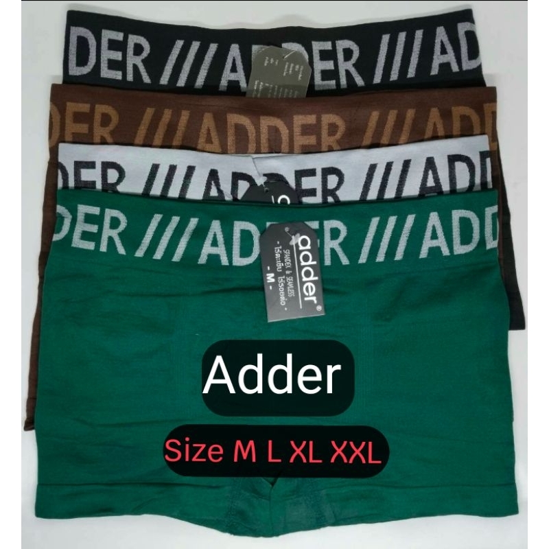 กางเกงในชาย แบบมีขา Adder * ไม่สามารถเลือกรูปแบบของขอบกางเกงได้