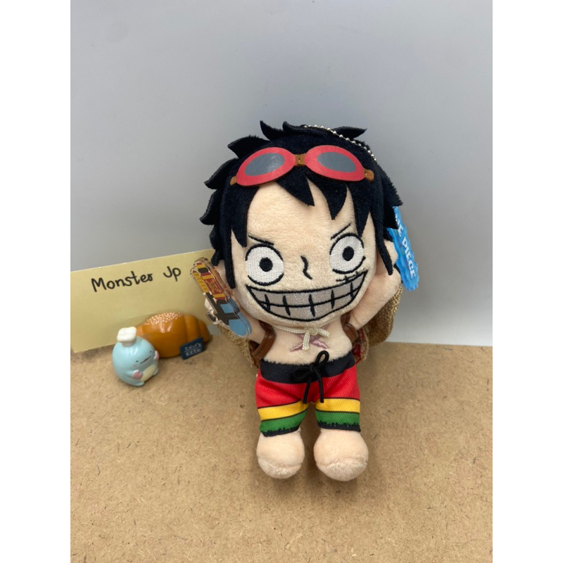 Monkey D. Luffy Plush toy Keychain "ONE PIECE Premier Summer 2019" Universal Studios Japan limited