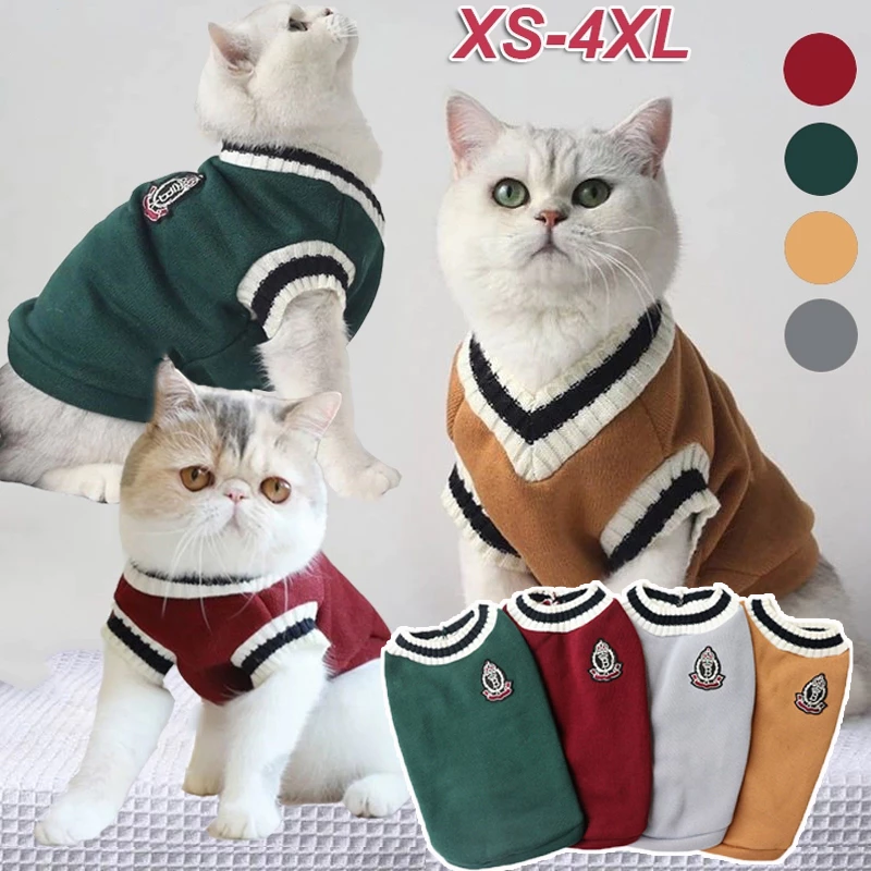 พร้อมส่งจ้า🐾เสื้อสัตว์เลี้ยง ใส่สบาย ให้ความอบอุ่น เสื้อแมว เสื้อหมา ชุดแมว