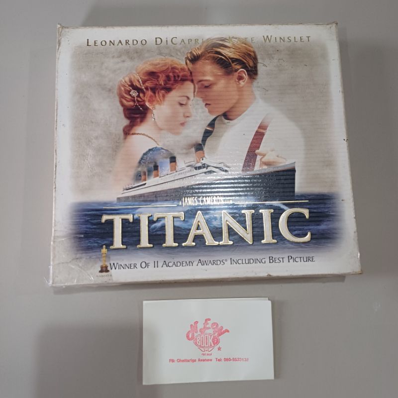 Boxset | VDO Tape titanic CVD พากย์ไทย สภาพเก่าเก็บ ครบชุด