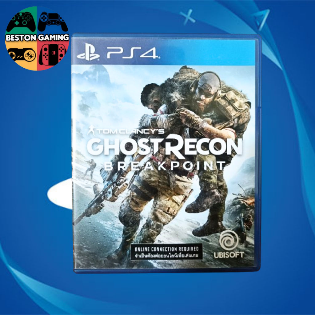 ps4 แผ่น ps4 ghost recon breakpoint (รองรับภาษาไทย🇹🇭) มือ 1/มือ 2