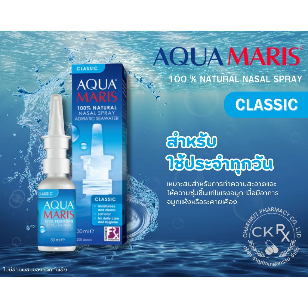 AQUA MARIS CLASSIC Natural Nasal Spray