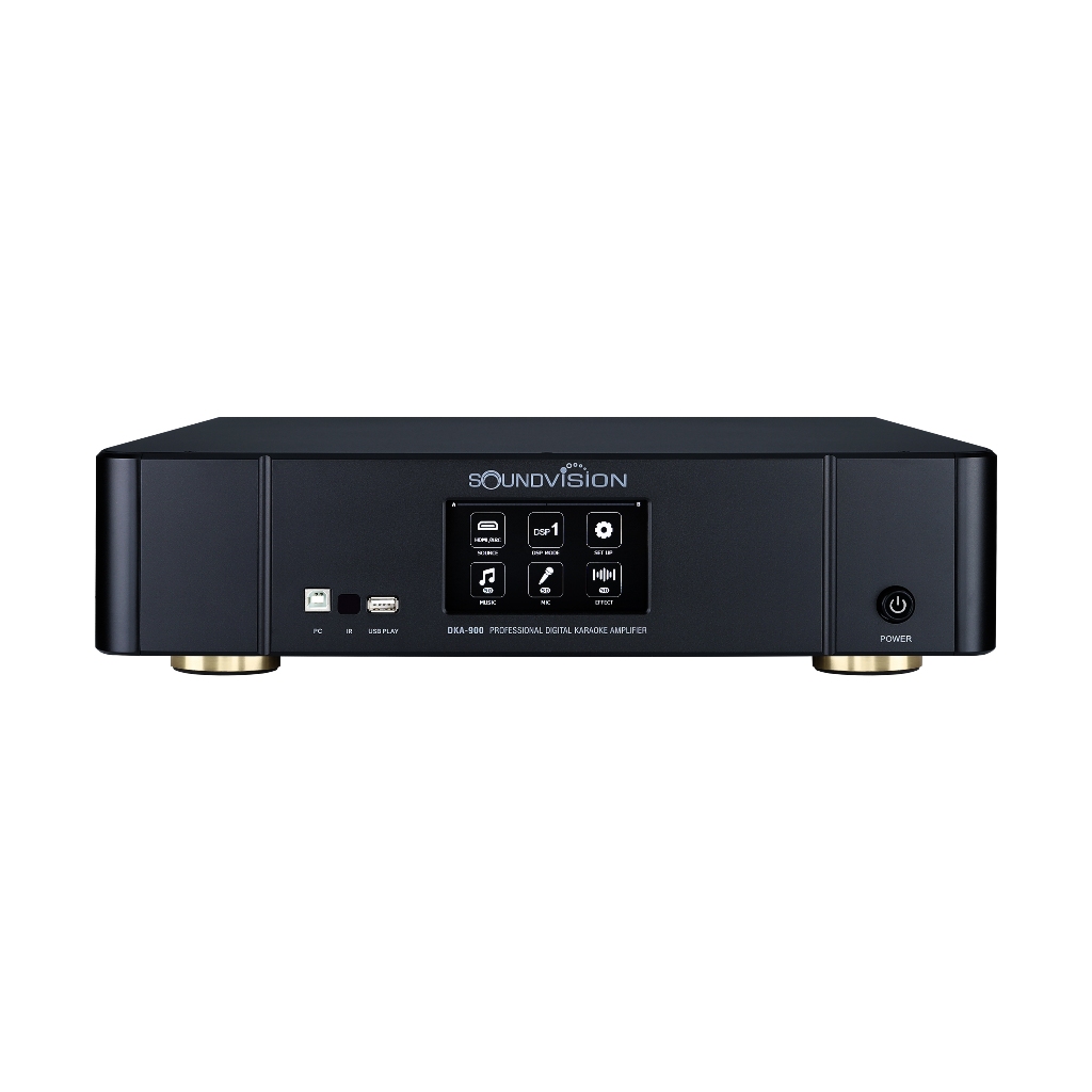 SOUNDVISION DKA-900 แอมป์คาราโอเกะ ดิจิตอล 2×450 วัตต์ Built-in DSP รองรับ 4K HDMI ARC และ บลูทูธ