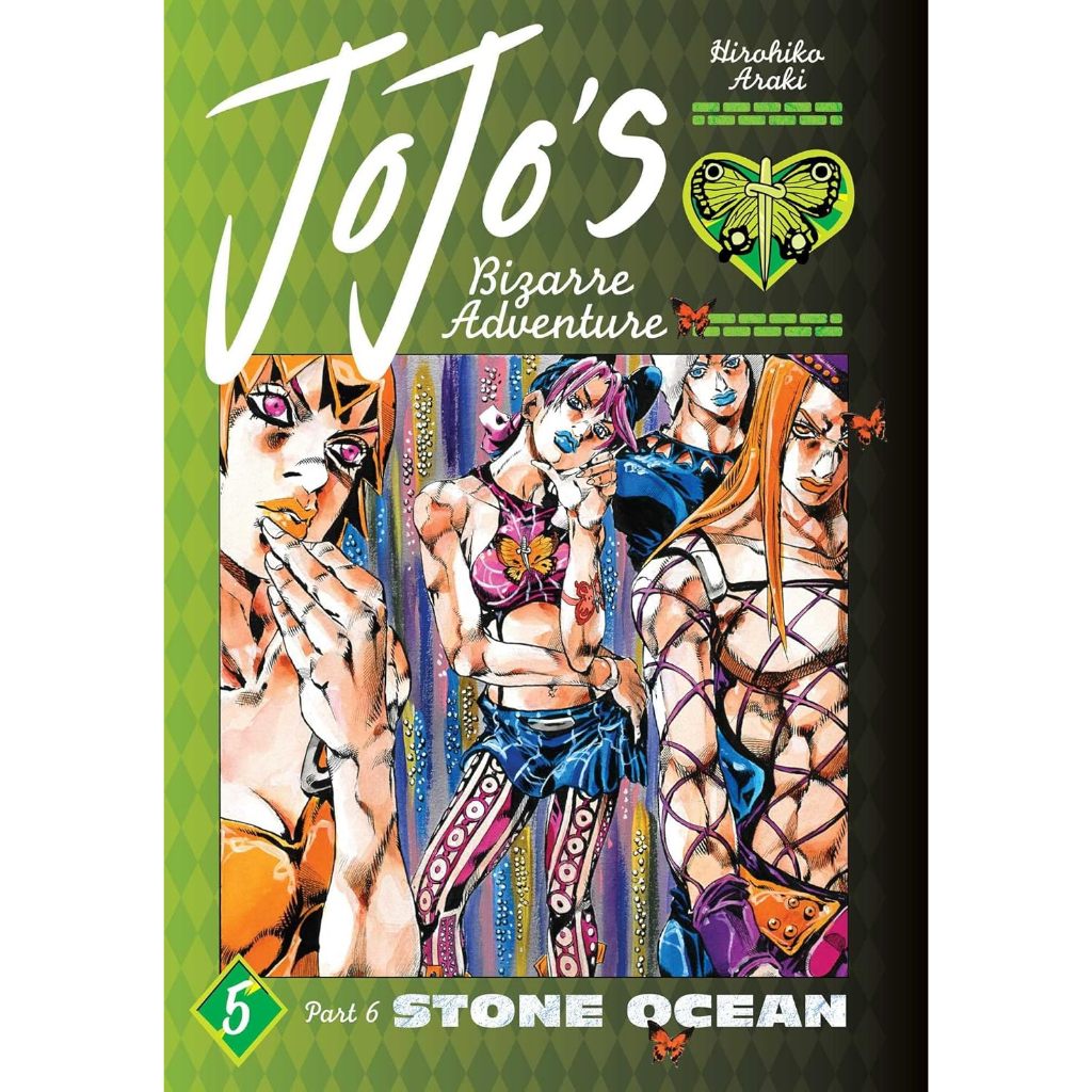 JoJo's Bizarre Adventure Part 6 - Stone Ocean 1-5 , มังงะภาษาอังกฤษ , โจโจ้ล่าข้ามศตวรรษ