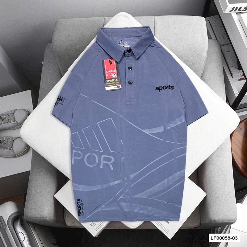พร้อมส่ง! เสื้อกีฬาสปอร์ตคอปก SPORTS เสื้อบอล มีครบไซส์ผ้านิ่มใส่สบายใส่ออกกำลังกาย ระบายความร้อนได้ดี