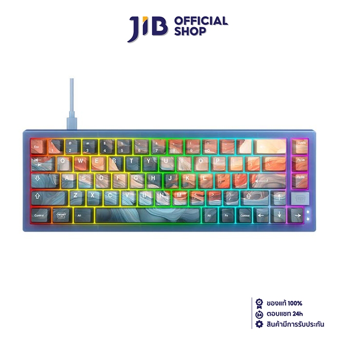 KEYBOARD (คีย์บอร์ด) CHERRY K5V2 COMPACT AMNIS BLUE (US)