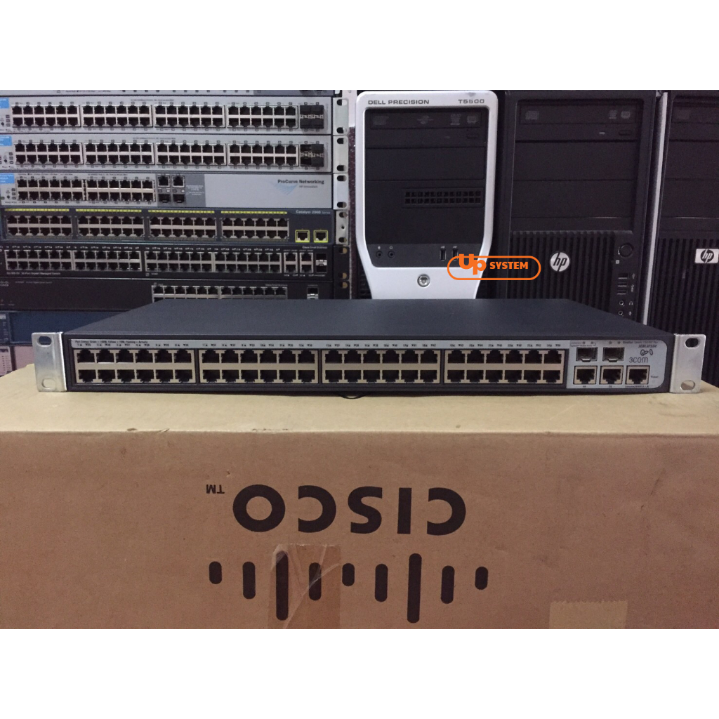 Switch 3Com 2250-SFP Plus 3CBLSF50H (สวิตซ์มือ2)