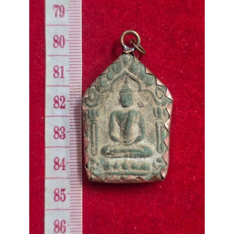 พระขุนแผน หลวงปู่ทิม วัดละหารไร่ หุ้มทองแดงโบราณ ปี2515