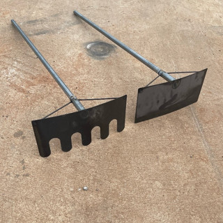 ที่กวาดข้าว คฑากวาดข้าวพร้อมด้าม