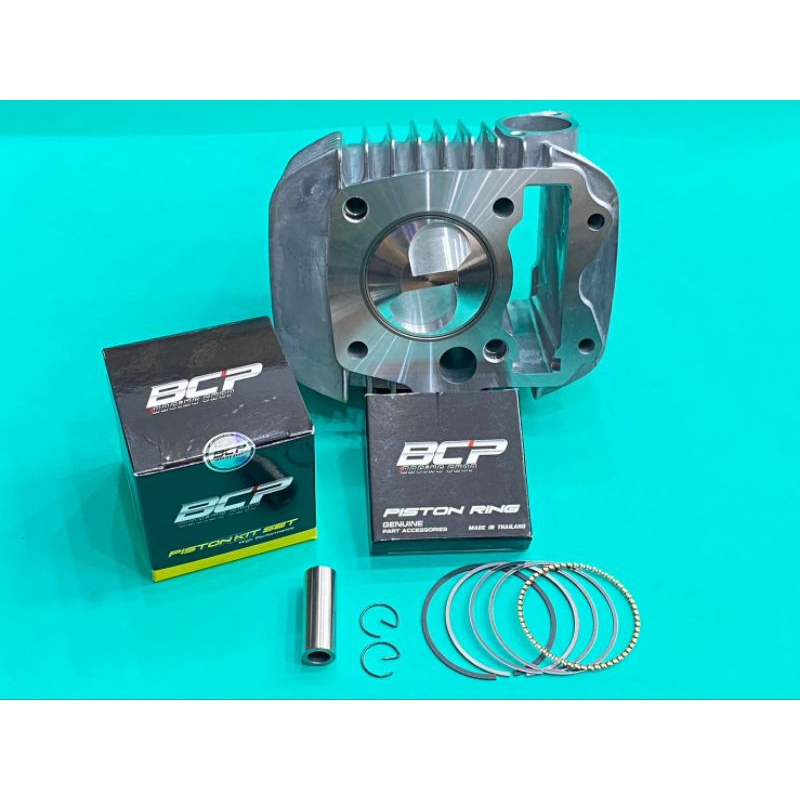 เสื้อสูบ W125&ปลาวาฬ พร้อมลูกBCPหัวนูน2วาล์วเฉียงสลัก13-16ขนาด54ถึง67 มิล