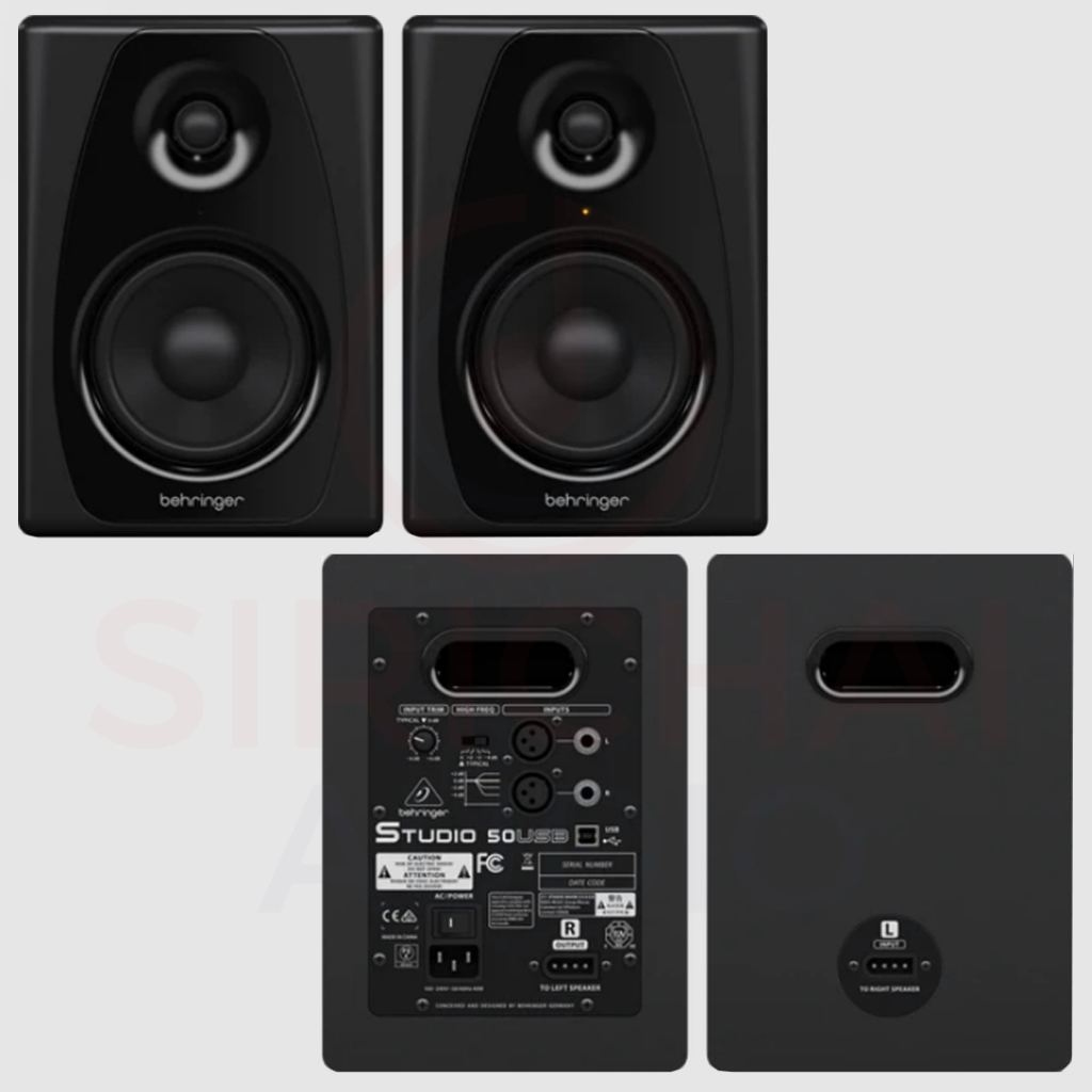 ลำโพงSTUDIO BEHRINGER รุ่น STUDIO50 USB ราคาต่อคู่