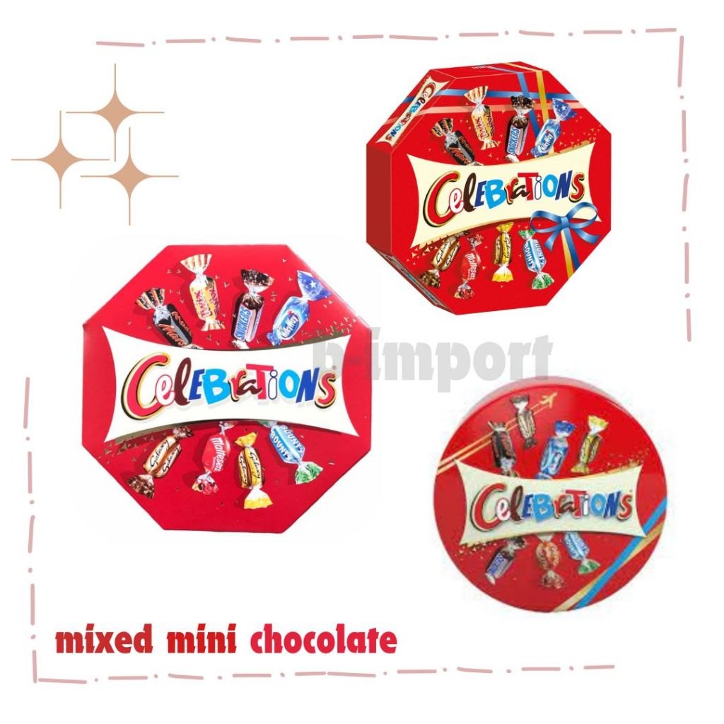 Celebrations Centrepiece Chocolate Gifts Box มี 3 ขนาด