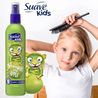 นำเข้า🇱🇷 สเปรย์บำรุงผมป้องกันผมพันกัน Suave Kids Swirlberry Detangler Spray, 10 oz