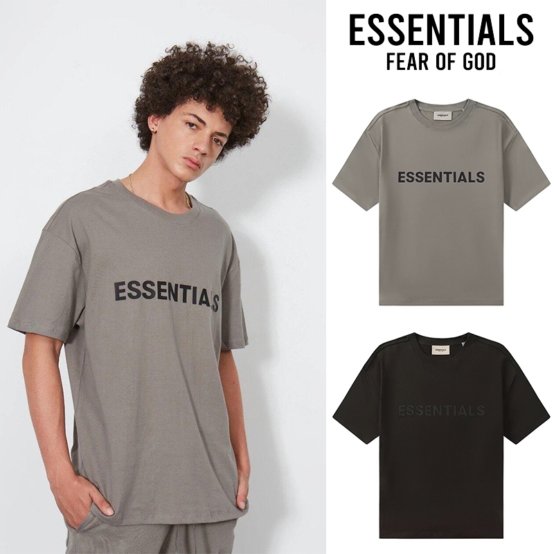 New เสื้อยืด Fear Of God Essentials(เอสเซนเชียล) แท้100% Graphic Logo T-Shirt SS20