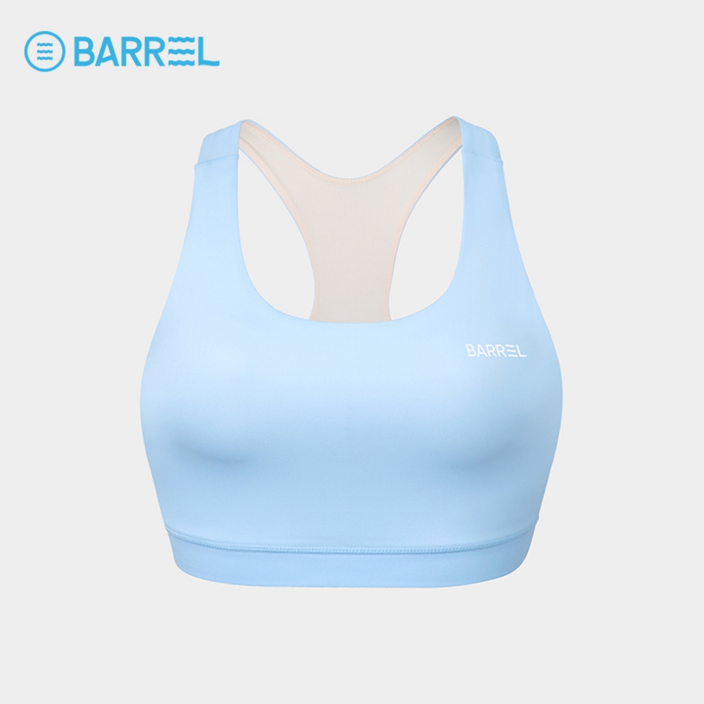 BARREL WOMEN ESSENTIAL BRA TOP BLUE - เสื้อกล้าม สปอร์ตบรา-3WT006W_U4BLXX
