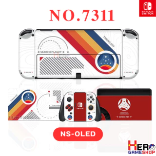 Sticker Nintendo Switch OLED ไม่ทิ้งคราบกาว รุ่นใหม่หุ้มเต็มจอย สวยไม่ซ้ำใคร ปกป้องขั้นสุด มีให้เลือกมากกว่า 60 แบบ