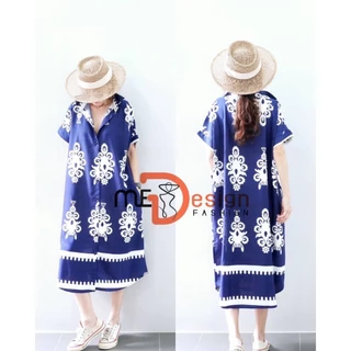 เดรสปกเชิ้ตทรง oversize ผ้าไหมอิตาลี มีน้ำหนัก สวยมากๆ ค่า ใส่ปล่อยๆ น่ารักมากๆ จัดด่วน หมดแล้วหมดเลยน๊า
