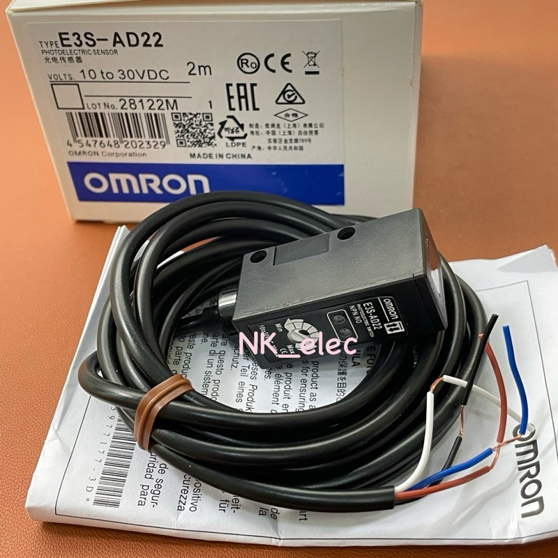 E3S-AD22 Photoelectric Sensor มีสินค้า พร้อมส่ง