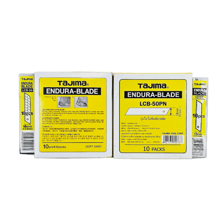 ใบมีดคัตเตอร์ TAJIMA LCB-50PN  TAJIMA LCB-50 (ยกกล่อง10หลอด)