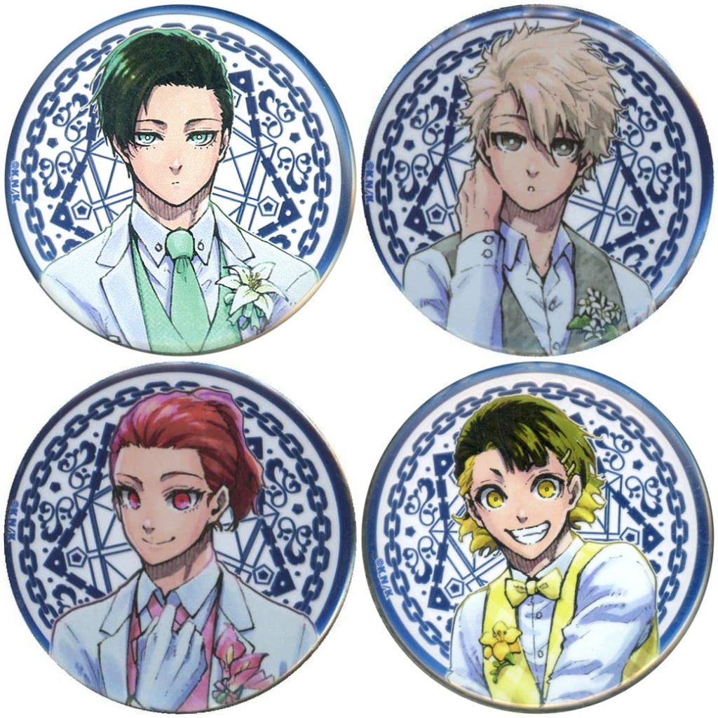 Blue Lock Exhibition Ultimetal Badge Collection เข็มกลัด บลูล็อค ขังดวลแข้ง