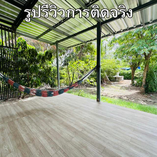 วอลเปเปอร์ติดพื้น ลายไม้944 กันลื่น กันน้ำ มีกาวในตัว แถมฟรีแผ่นรีด สติ๊กเกอร์ติดพื้น วอลเปเปอร์ติดผนัง สติกเกอร์ติดผนัง