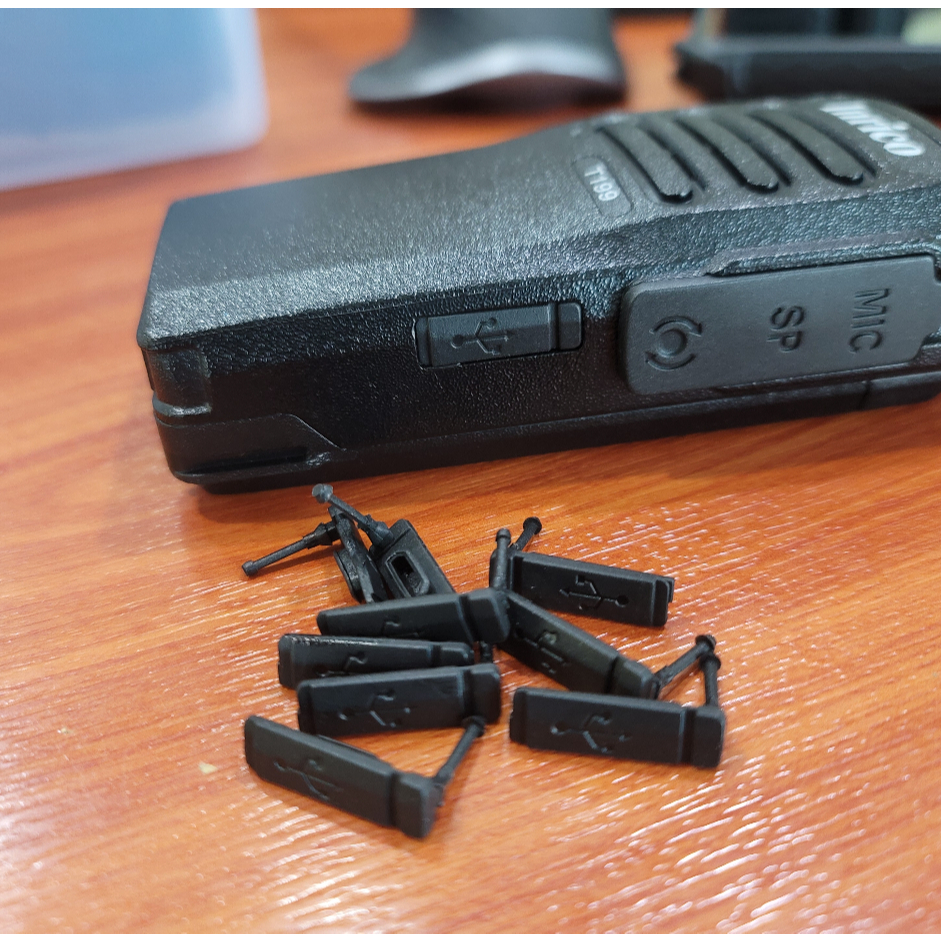 อะไหล่แท้ ยางกันฝุ่น ช่อง USB วิทยุ Inrico T199 T529a